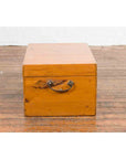 Chinese Early 20th Century Elmwood Blanket Chest with Brass Hardware-11. Asian & Chinese Furniture, Art, Antiques, Vintage Home Décor for sale at FEA Home