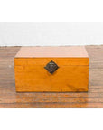 Chinese Early 20th Century Elmwood Blanket Chest with Brass Hardware-3. Asian & Chinese Furniture, Art, Antiques, Vintage Home Décor for sale at FEA Home