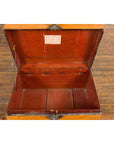 Chinese Early 20th Century Elmwood Blanket Chest with Brass Hardware-5. Asian & Chinese Furniture, Art, Antiques, Vintage Home Décor for sale at FEA Home