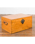 Chinese Early 20th Century Elmwood Blanket Chest with Brass Hardware-2. Asian & Chinese Furniture, Art, Antiques, Vintage Home Décor for sale at FEA Home