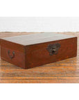 Chinese Early 20th Century Blanket Chest with Underglaze Floral Motifs-2. Asian & Chinese Furniture, Art, Antiques, Vintage Home Décor for sale at FEA Home