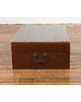 Chinese Early 20th Century Blanket Chest with Underglaze Floral Motifs-14. Asian & Chinese Furniture, Art, Antiques, Vintage Home Décor for sale at FEA Home