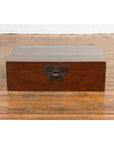 Chinese Early 20th Century Blanket Chest with Underglaze Floral Motifs-3. Asian & Chinese Furniture, Art, Antiques, Vintage Home Décor for sale at FEA Home