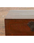 Chinese Early 20th Century Blanket Chest with Underglaze Floral Motifs-5. Asian & Chinese Furniture, Art, Antiques, Vintage Home Décor for sale at FEA Home