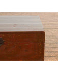 Chinese Early 20th Century Blanket Chest with Underglaze Floral Motifs-7. Asian & Chinese Furniture, Art, Antiques, Vintage Home Décor for sale at FEA Home