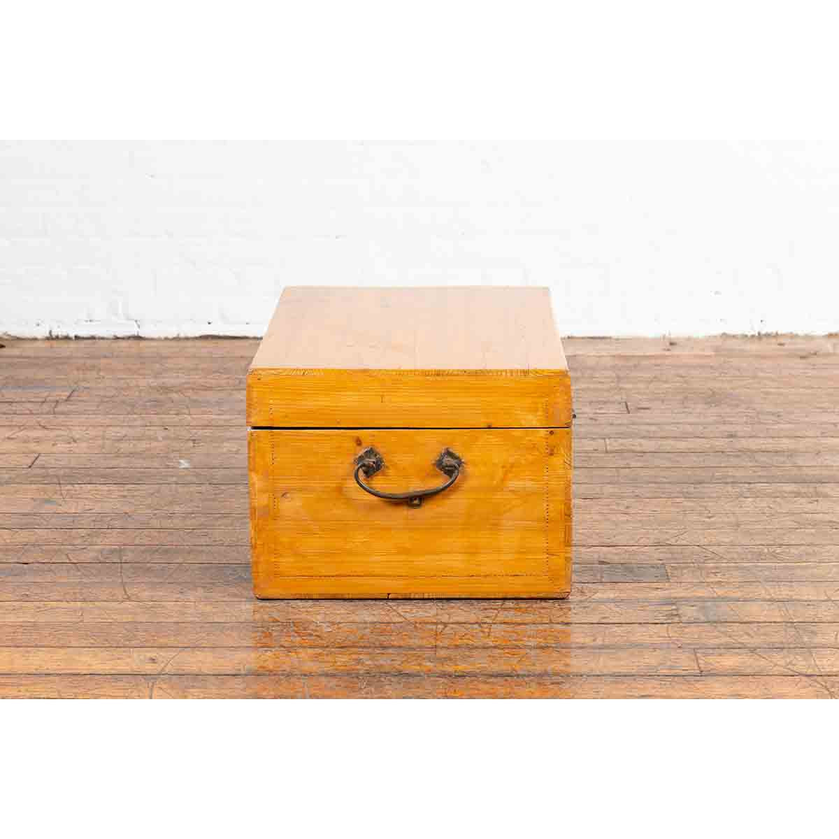 Early 20th Century Elmwood Blanket Chest-14. Asian & Chinese Furniture, Art, Antiques, Vintage Home Décor for sale at FEA Home