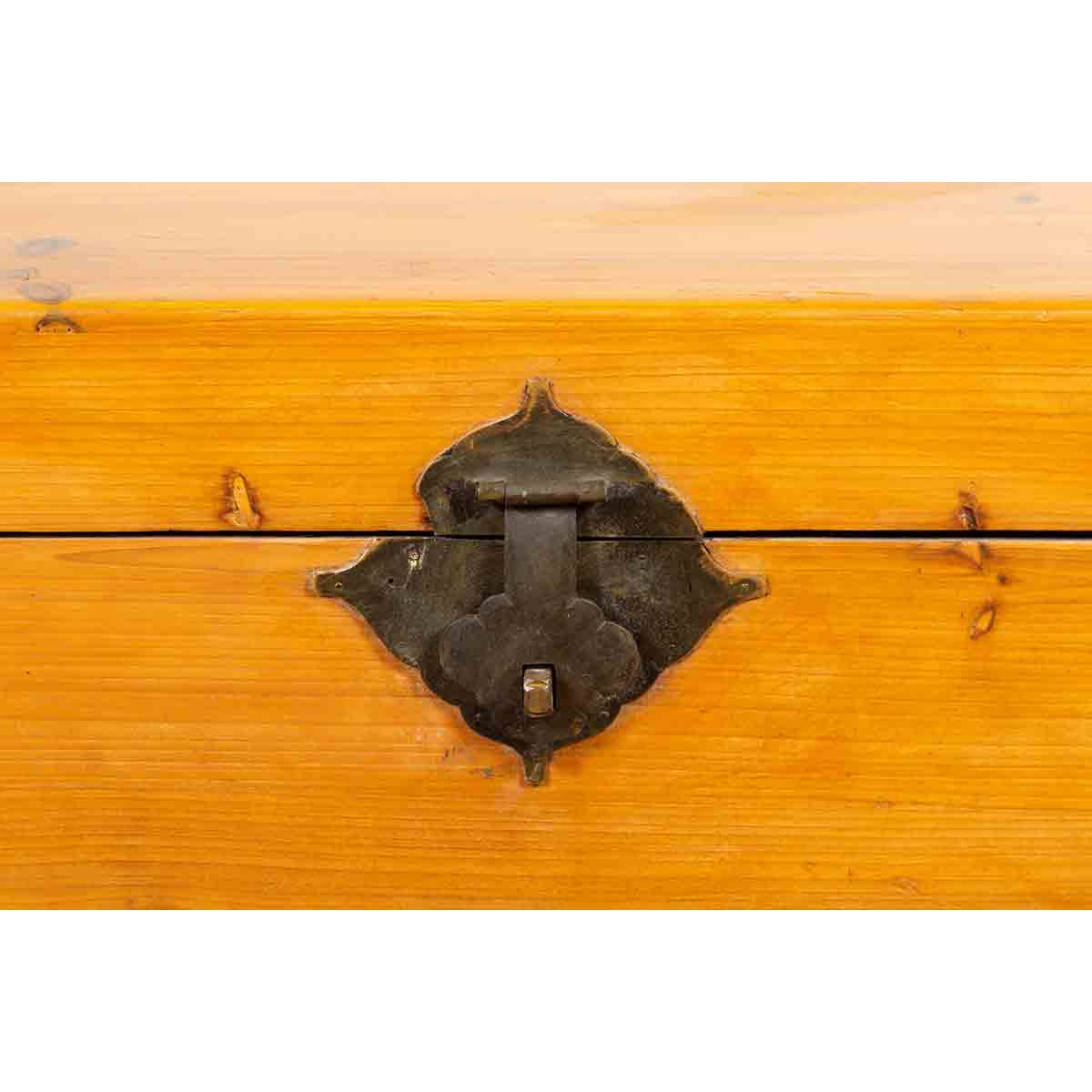 Early 20th Century Elmwood Blanket Chest-10. Asian & Chinese Furniture, Art, Antiques, Vintage Home Décor for sale at FEA Home