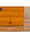 Early 20th Century Natural Elmwood Blanket Chest with Brass Side Handles-10. Asian & Chinese Furniture, Art, Antiques, Vintage Home Décor for sale at FEA Home