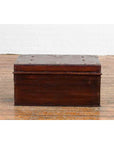 Indonesian 19th Century Wooden Blanket Chest with Detailed Brass Hardware-13. Asian & Chinese Furniture, Art, Antiques, Vintage Home Décor for sale at FEA Home