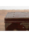 Indonesian 19th Century Wooden Blanket Chest with Detailed Brass Hardware-5. Asian & Chinese Furniture, Art, Antiques, Vintage Home Décor for sale at FEA Home