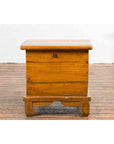 Small Chinese Qing Dynasty 19th Century Elmwood Two-Piece Storage Cabinet-3. Asian & Chinese Furniture, Art, Antiques, Vintage Home Décor for sale at FEA Home
