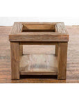 Vintage Natural Wood Mexican Coffee Table Base-3. Asian & Chinese Furniture, Art, Antiques, Vintage Home Décor for sale at FEA Home