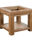 Vintage Natural Wood Mexican Coffee Table Base-1. Asian & Chinese Furniture, Art, Antiques, Vintage Home Décor for sale at FEA Home