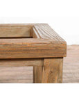 Vintage Natural Wood Mexican Coffee Table Base-6. Asian & Chinese Furniture, Art, Antiques, Vintage Home Décor for sale at FEA Home
