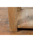 Vintage Natural Wood Mexican Coffee Table Base-7. Asian & Chinese Furniture, Art, Antiques, Vintage Home Décor for sale at FEA Home