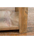 Vintage Natural Wood Mexican Coffee Table Base-8. Asian & Chinese Furniture, Art, Antiques, Vintage Home Décor for sale at FEA Home