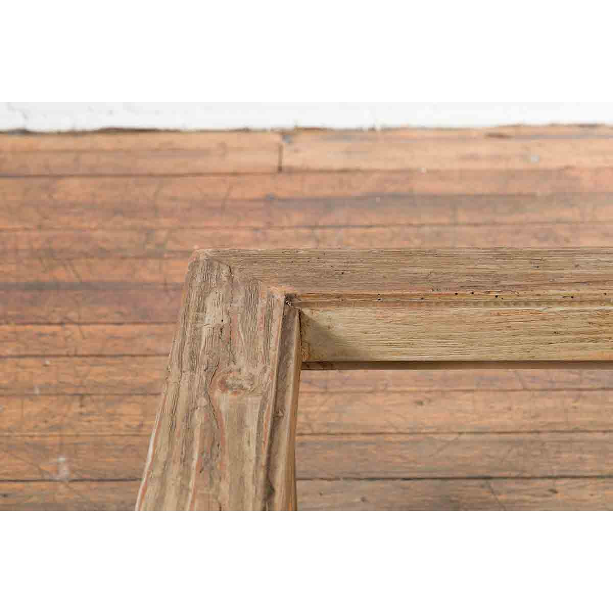 Vintage Natural Wood Mexican Coffee Table Base-9. Asian & Chinese Furniture, Art, Antiques, Vintage Home Décor for sale at FEA Home