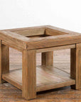 Vintage Natural Wood Mexican Coffee Table Base-2. Asian & Chinese Furniture, Art, Antiques, Vintage Home Décor for sale at FEA Home