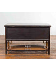 Chinese Early 20th Century Sideboard with Three Drawers and Natural Finish-15. Asian & Chinese Furniture, Art, Antiques, Vintage Home Décor for sale at FEA Home