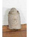 Chinese Vintage Carved Stone Bust of Guanyin, Bodhisattva of Compassion-8. Asian & Chinese Furniture, Art, Antiques, Vintage Home Décor for sale at FEA Home