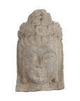 Chinese Vintage Carved Stone Bust of Guanyin, Bodhisattva of Compassion-1. Asian & Chinese Furniture, Art, Antiques, Vintage Home Décor for sale at FEA Home
