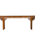Qing Dynasty Console Table with Stacked Open Fretwork-1. Asian & Chinese Furniture, Art, Antiques, Vintage Home Décor for sale at FEA Home