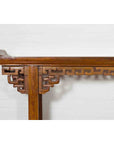 Qing Dynasty Console Table with Stacked Open Fretwork-5. Asian & Chinese Furniture, Art, Antiques, Vintage Home Décor for sale at FEA Home