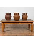 Rustic Indonesian 19th Century Coffee Table Made from a Slab of Wood-4. Asian & Chinese Furniture, Art, Antiques, Vintage Home Décor for sale at FEA Home
