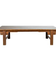 Chinese Qing Dynasty 19th Century Wide Coffee Table with Carved Spandrels-1. Asian & Chinese Furniture, Art, Antiques, Vintage Home Décor for sale at FEA Home