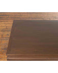 Vintage Thai Chow Legs Coffee Table with Carved Apron and Brown Patina-8. Asian & Chinese Furniture, Art, Antiques, Vintage Home Décor for sale at FEA Home