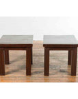 Chinese Contemporary Side Tables in Dark Patina-6. Asian & Chinese Furniture, Art, Antiques, Vintage Home Décor for sale at FEA Home