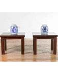 Chinese Contemporary Side Tables in Dark Patina-4. Asian & Chinese Furniture, Art, Antiques, Vintage Home Décor for sale at FEA Home