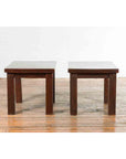 Chinese Contemporary Side Tables in Dark Patina-7. Asian & Chinese Furniture, Art, Antiques, Vintage Home Décor for sale at FEA Home