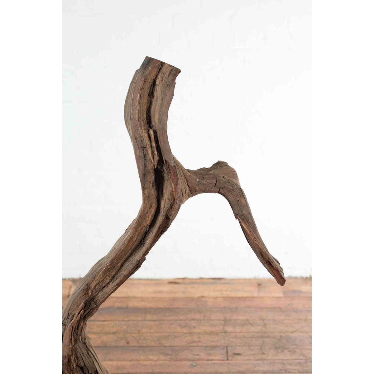 Antique Rustic Indonesian River Wooden Fragment Sculpture or Decorative Bench-4. Asian & Chinese Furniture, Art, Antiques, Vintage Home Décor for sale at FEA Home