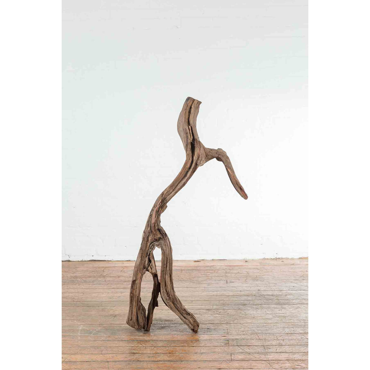 Antique Rustic Indonesian River Wooden Fragment Sculpture or Decorative Bench-7. Asian & Chinese Furniture, Art, Antiques, Vintage Home Décor for sale at FEA Home