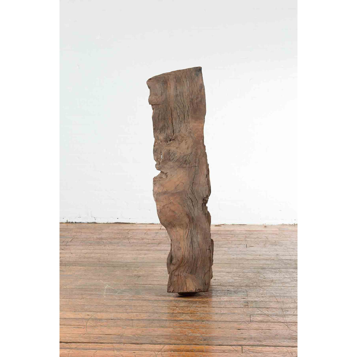 Antique Rustic Indonesian River Wooden Fragment Sculpture or Decorative Bench-8. Asian & Chinese Furniture, Art, Antiques, Vintage Home Décor for sale at FEA Home