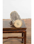 19th Century Thai Ceremonial Drum with Ropes and Leather Drumhead-12. Asian & Chinese Furniture, Art, Antiques, Vintage Home Décor for sale at FEA Home