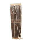 19th Century Thai Ceremonial Drum with Ropes and Leather Drumhead-1. Asian & Chinese Furniture, Art, Antiques, Vintage Home Décor for sale at FEA Home