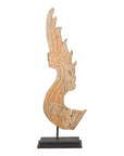 Thai Hand-Carved Wood Temple Dragon Sculpture-1. Asian & Chinese Furniture, Art, Antiques, Vintage Home Décor for sale at FEA Home