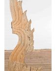 Thai Hand-Carved Wood Temple Dragon Sculpture-9. Asian & Chinese Furniture, Art, Antiques, Vintage Home Décor for sale at FEA Home