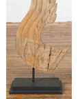 Thai Hand-Carved Wood Temple Dragon Sculpture-10. Asian & Chinese Furniture, Art, Antiques, Vintage Home Décor for sale at FEA Home