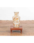 Vintage Low Wooden Indian Prayer Table-3. Asian & Chinese Furniture, Art, Antiques, Vintage Home Décor for sale at FEA Home