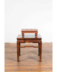 Vintage Low Wooden Indian Prayer Table-6. Asian & Chinese Furniture, Art, Antiques, Vintage Home Décor for sale at FEA Home