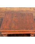 Vintage Low Wooden Indian Prayer Table-10. Asian & Chinese Furniture, Art, Antiques, Vintage Home Décor for sale at FEA Home