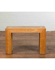 Chinese Vintage Wooden Bench with Antique Courtyard Stone Top Inlay-4. Asian & Chinese Furniture, Art, Antiques, Vintage Home Décor for sale at FEA Home