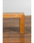 Chinese Vintage Wooden Bench with Antique Courtyard Stone Top Inlay-6. Asian & Chinese Furniture, Art, Antiques, Vintage Home Décor for sale at FEA Home