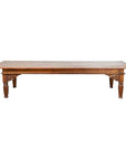 Oversized 19th Century Indonesian Madurese Coffee Table with Carved Spandrels-1. Asian & Chinese Furniture, Art, Antiques, Vintage Home Décor for sale at FEA Home
