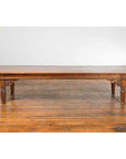 Oversized 19th Century Indonesian Madurese Coffee Table with Carved Spandrels-10. Asian & Chinese Furniture, Art, Antiques, Vintage Home Décor for sale at FEA Home