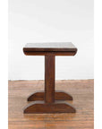 Indonesian Antique Wine Tasting Table with Rustic Appearance and Trestle Base-12. Asian & Chinese Furniture, Art, Antiques, Vintage Home Décor for sale at FEA Home