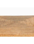 Burmese Vintage Rattan Parsons Leg Coffee Table Hand-Stitched over Wood-12. Asian & Chinese Furniture, Art, Antiques, Vintage Home Décor for sale at FEA Home